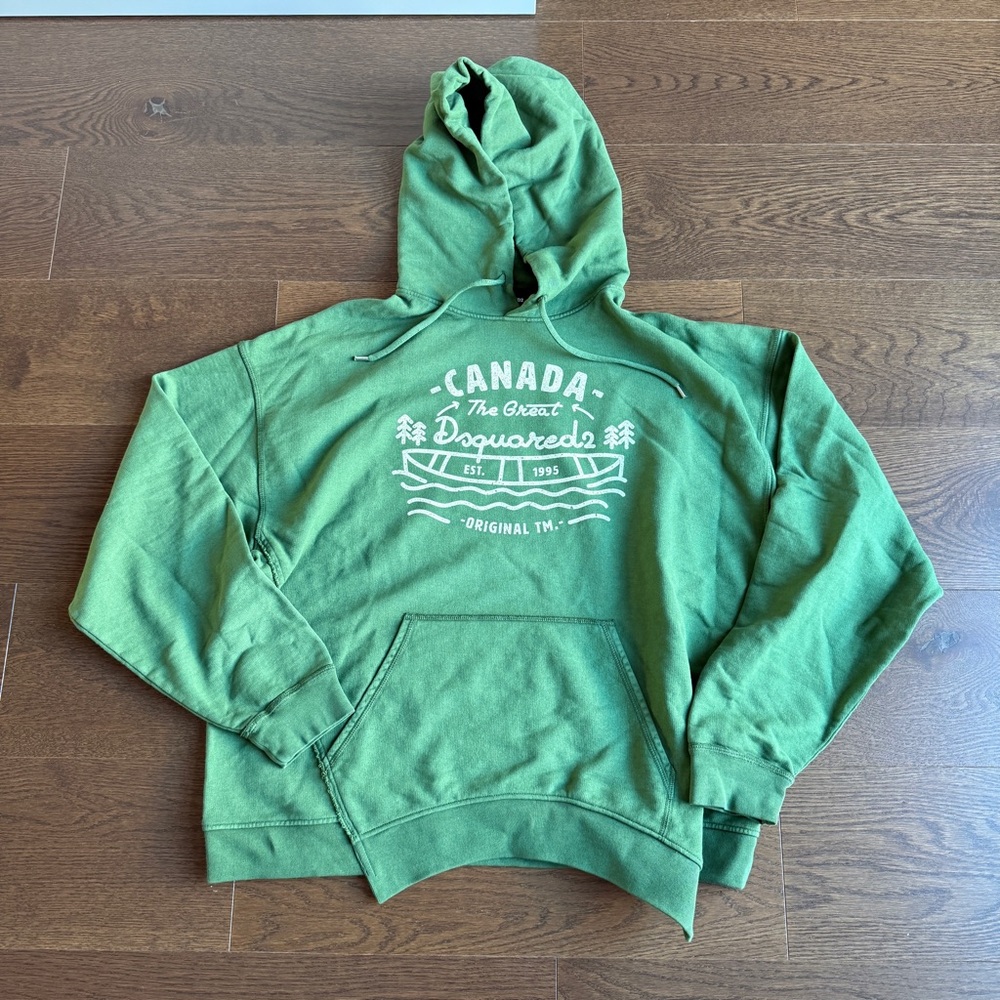 DSQUARED2 Canada Green Hoodie